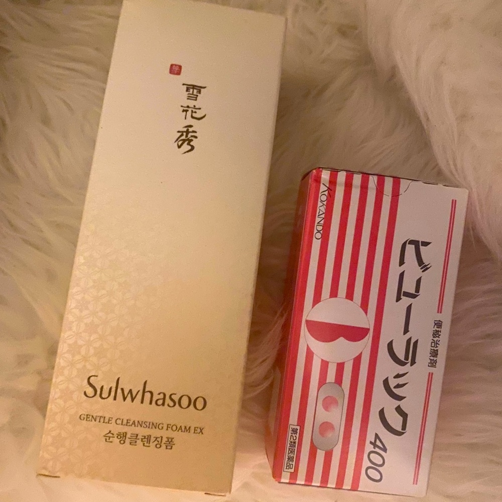 Sulwhasoo cleaner 200ml + pink 400